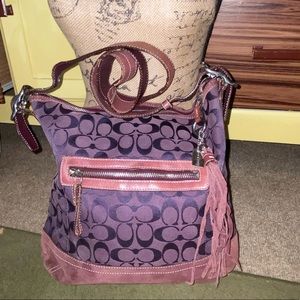 Vintage Coach crossbody bag